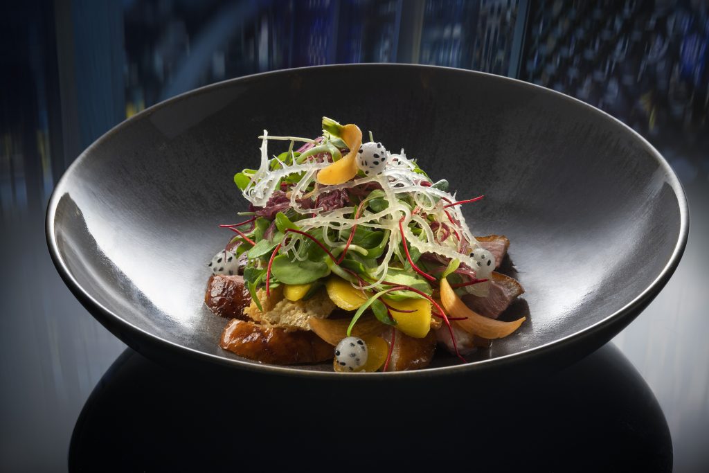 Heavenly Hakkasan Mayfair 17 21475 1722 PekingDuckBeanCurdMango bkgrdv2
