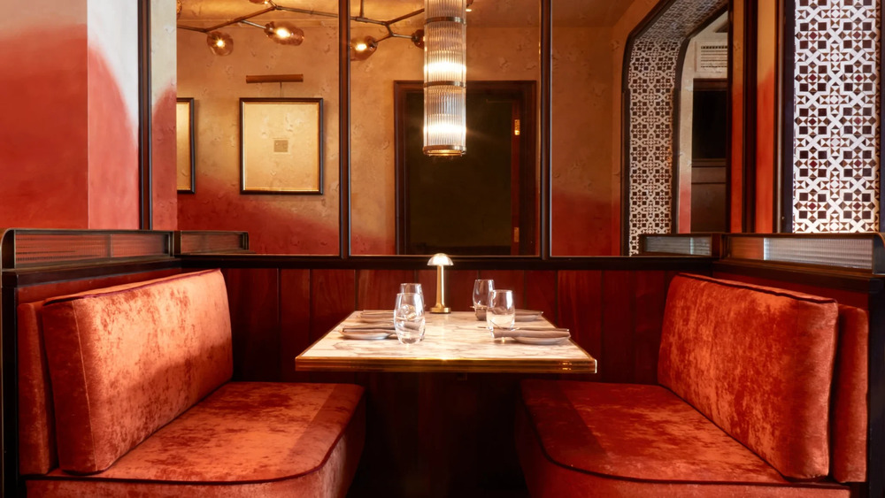 Norma: Vibrant Sicilian Italian Cuisine in the Heart of Fitzrovia, London 11 A booth at Norma