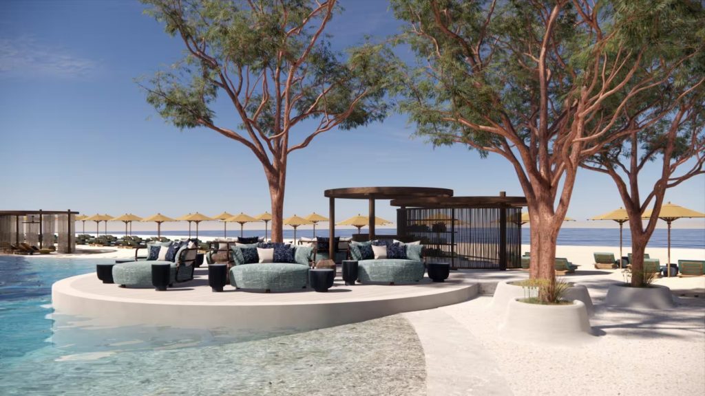Top 5 New Luxury Hotels Opening in Europe 18 Mandarin Oriental Costa Navarino poolside
