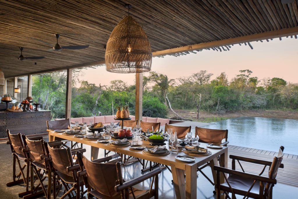 The breathtaking &BEYOND Phinda Private Game Reserve 17 South Africa Phinda Homestead Guest area dining 4