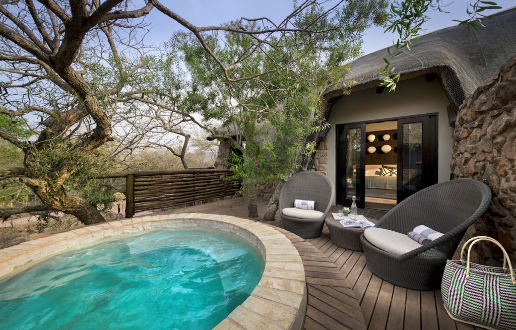 The breathtaking &BEYOND Phinda Private Game Reserve 16 South Africa Phinda Mountain Room Family Cottage pool