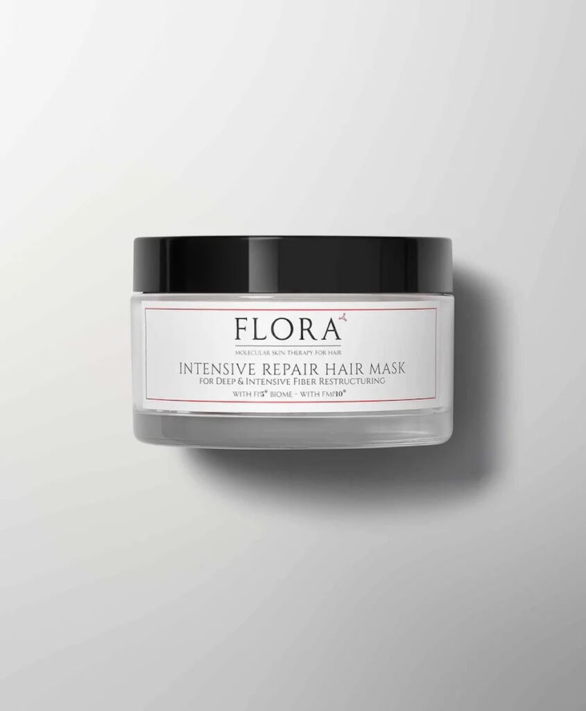 Luxury Haircare at Home for Post Summer Recovery 13 flora hair mask