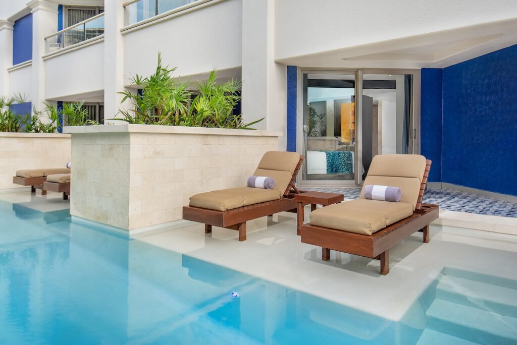 Heaven at Hard Rock Hotel Riviera Maya: A Hedonist’s Hideaway in the Mexican Caribbean 12 HRHRM Heaven Deluxe Swim up King Exterior