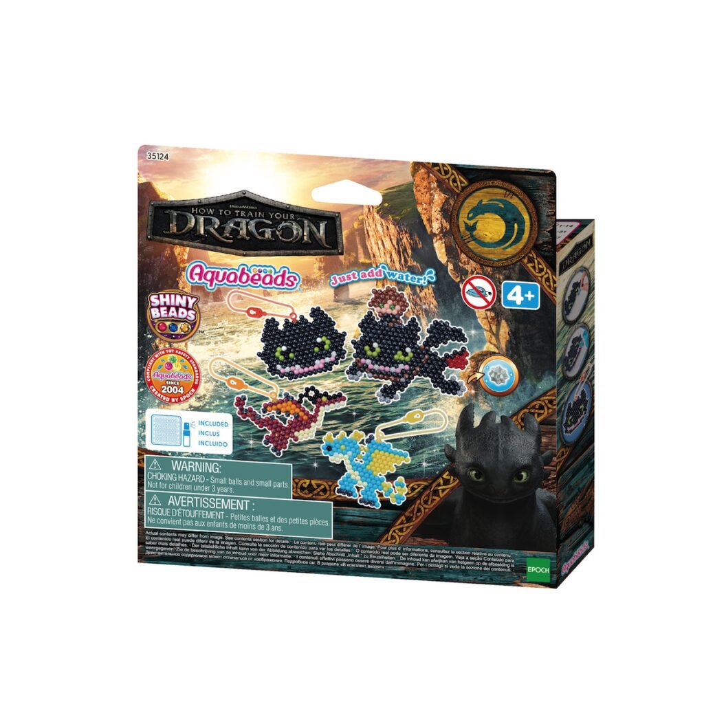 Curveball Christmas Gifts, Stocking Fillers & Creative Fun for Children 31 Aquabead How To Train Your Dragon Craft Kit RRP 14.99