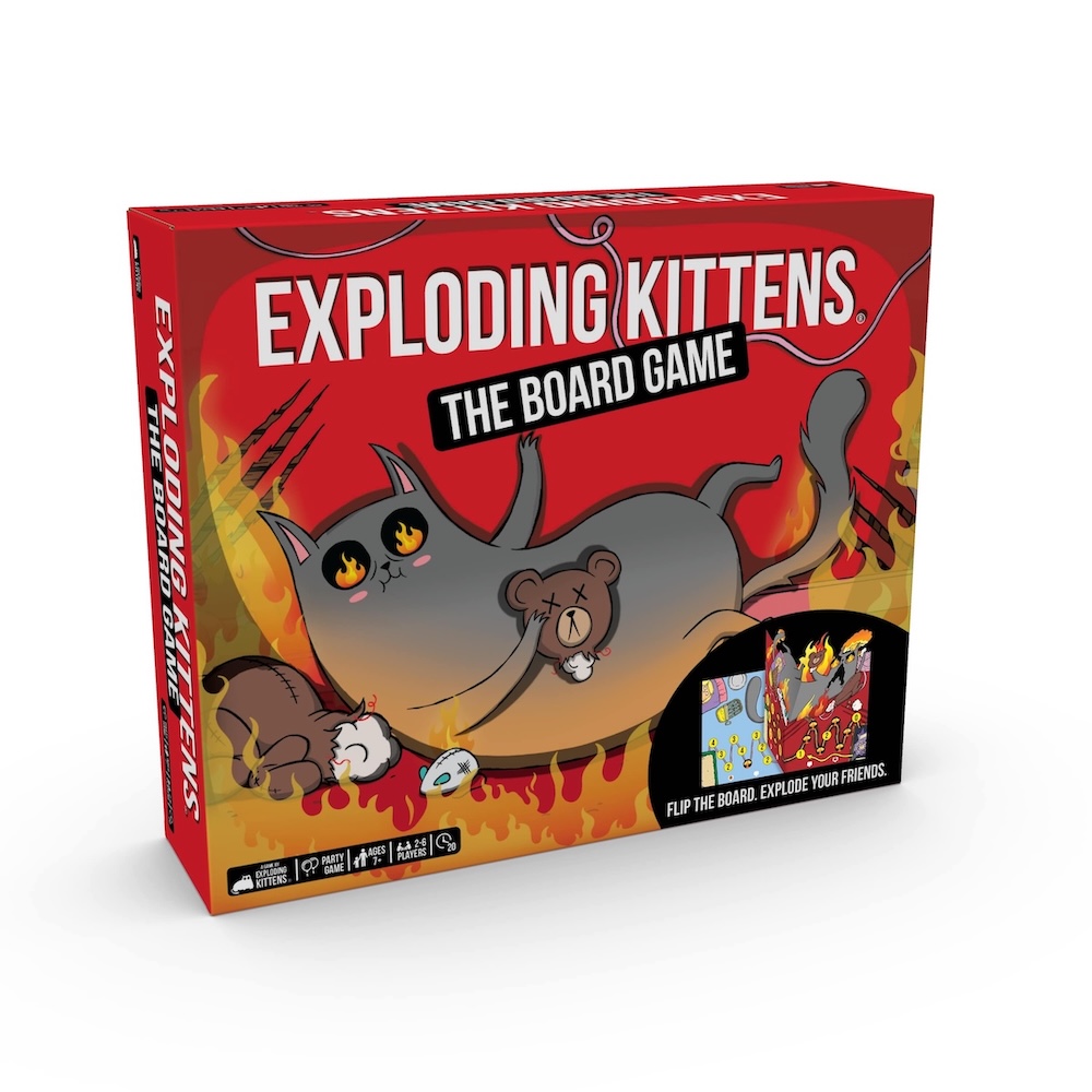 Premium Play Gift Guide: Magic, Plushies & Cosy Delights for Children 29 Exploding Kittens The Board Game RRP 24.99