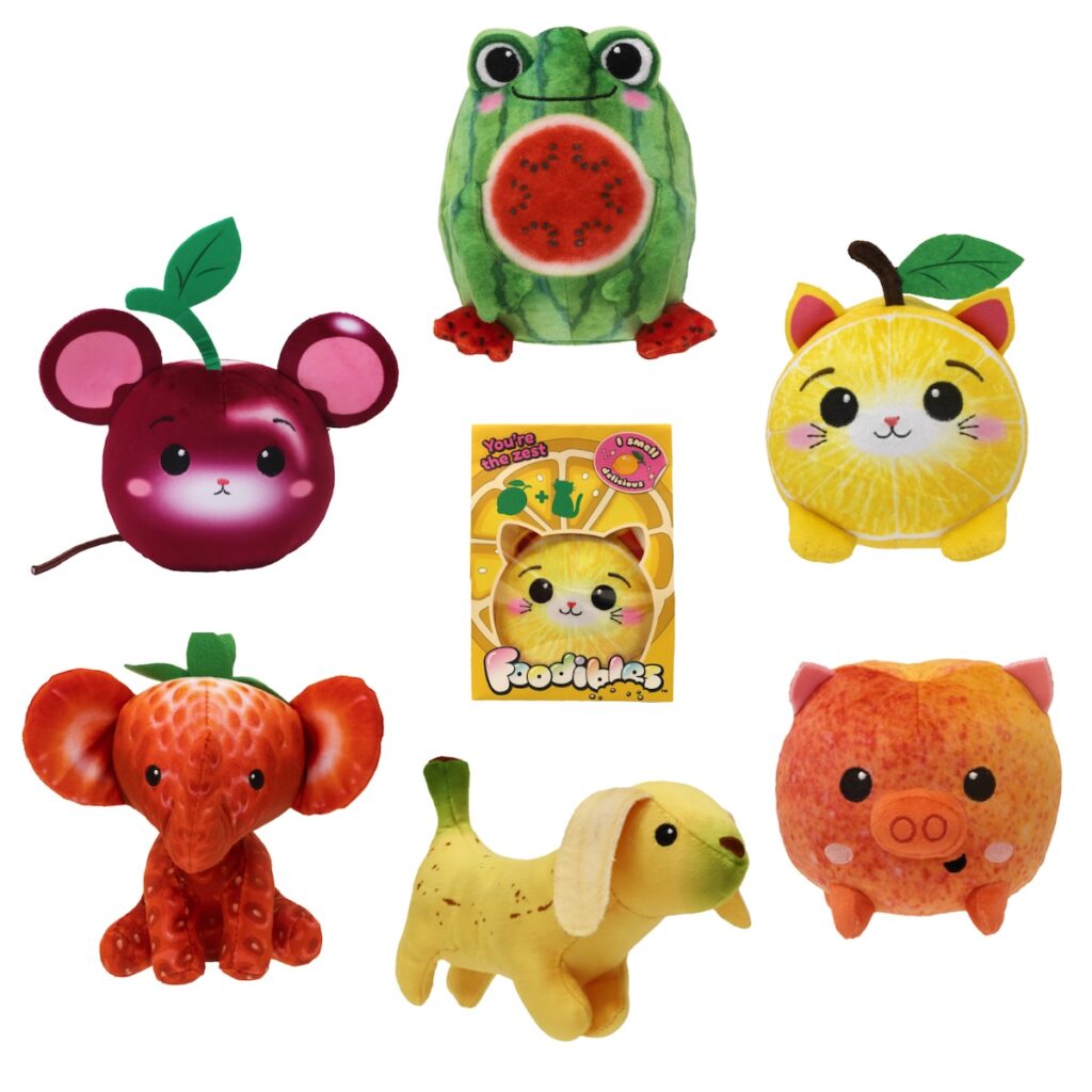 Curveball Christmas Gifts, Stocking Fillers & Creative Fun for Children 22 Foodibles Small Group Shot RRP 7.99