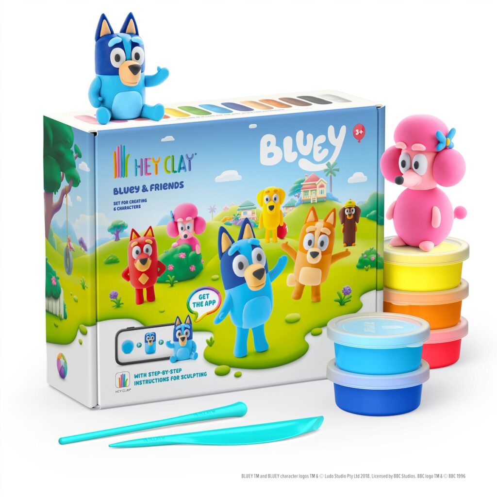 Curveball Christmas Gifts, Stocking Fillers & Creative Fun for Children 30 Hey Clay Bluey