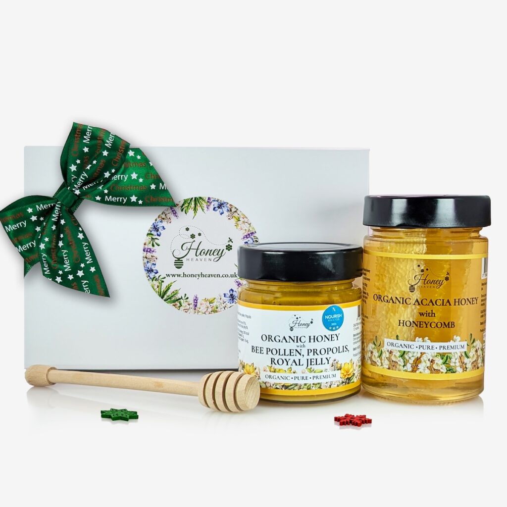 Ultimate Christmas Food Gift Guide: Luxury Treats, Gadgets & Gourmet Essentials 16 Acacia Honey Honeycomb Beepollen Propolis 2 Xmas 002